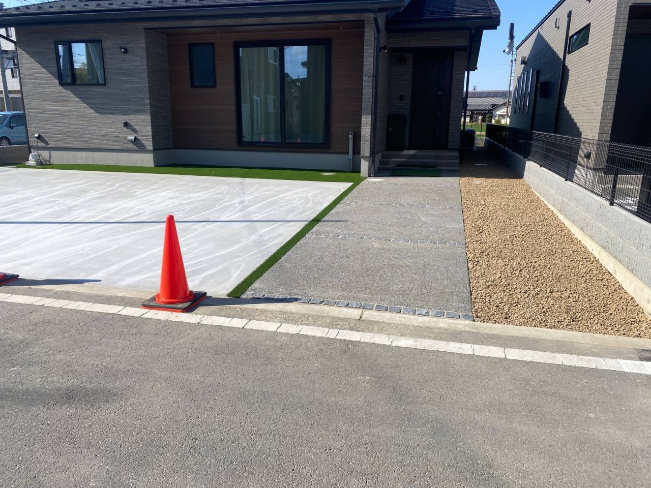 H様邸　外構工事