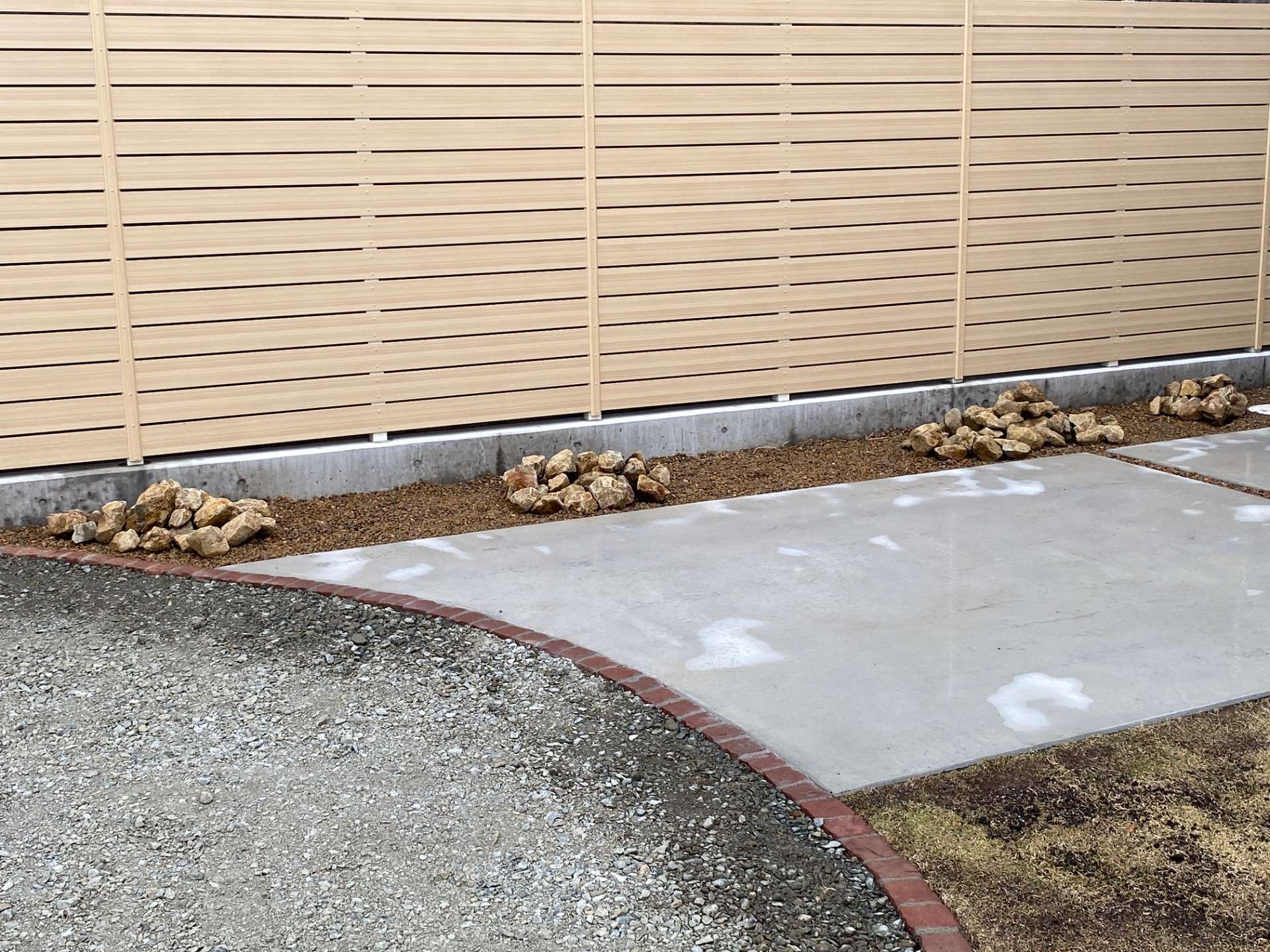 O様邸　外構工事